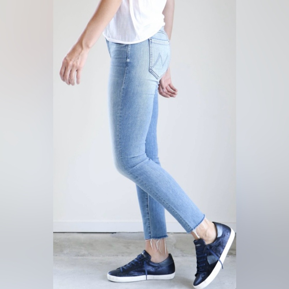 MOTHER Looker Ankle Fray, size 24 - Picture 2 of 11